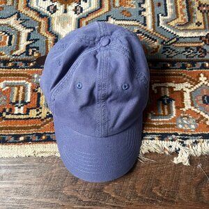 J. Crew Washed Canvas Periwinkle Blue NWT Unisex Baseball Cap